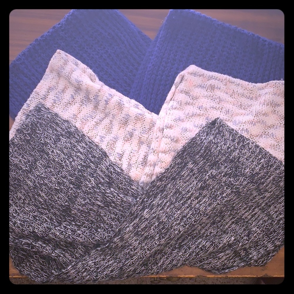 Multi color scarves